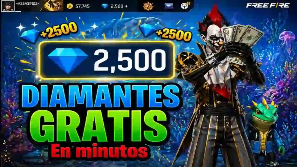 Cómo conseguir diamantes en Free Fire de forma segura y efectiva
